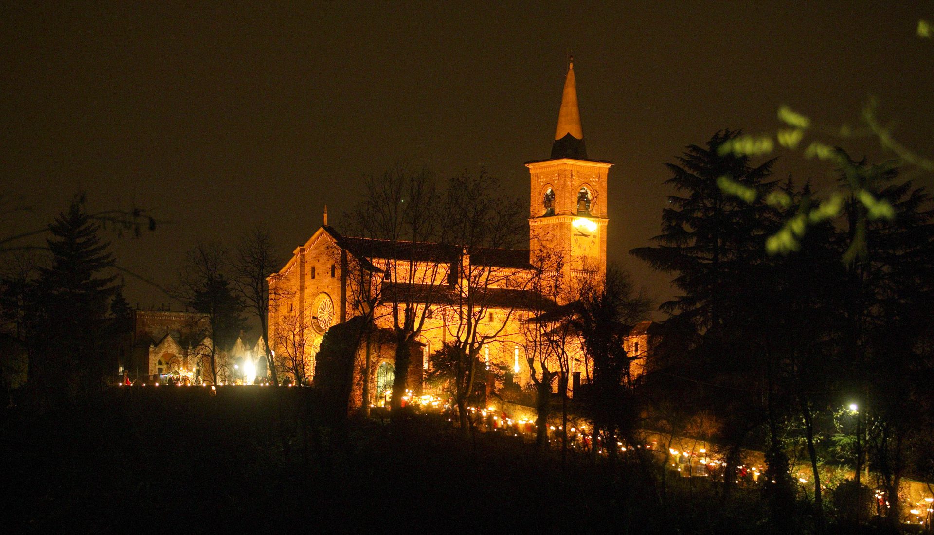 Collegiata notte